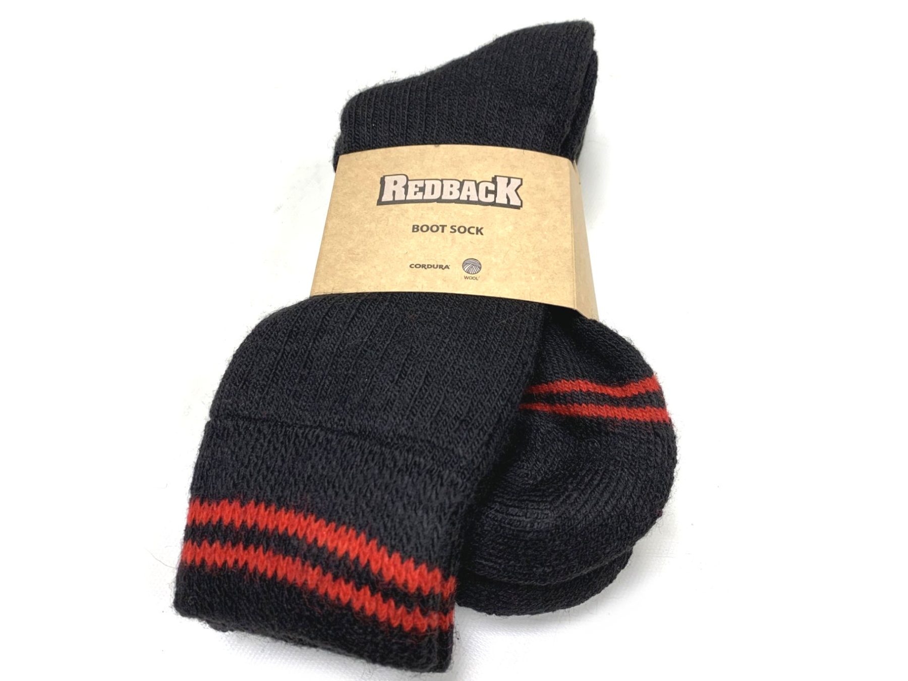 redback boot socks twin pack