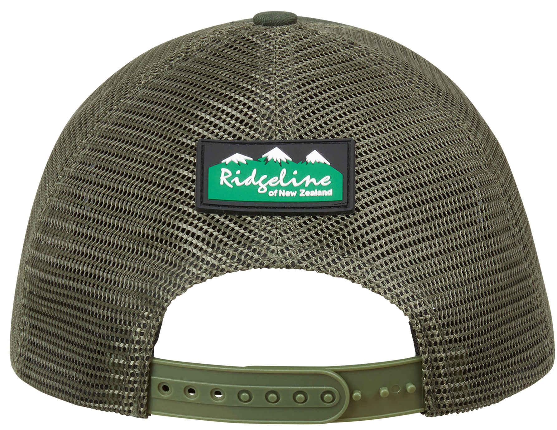 rlnz ridgeline trucker cap olive green