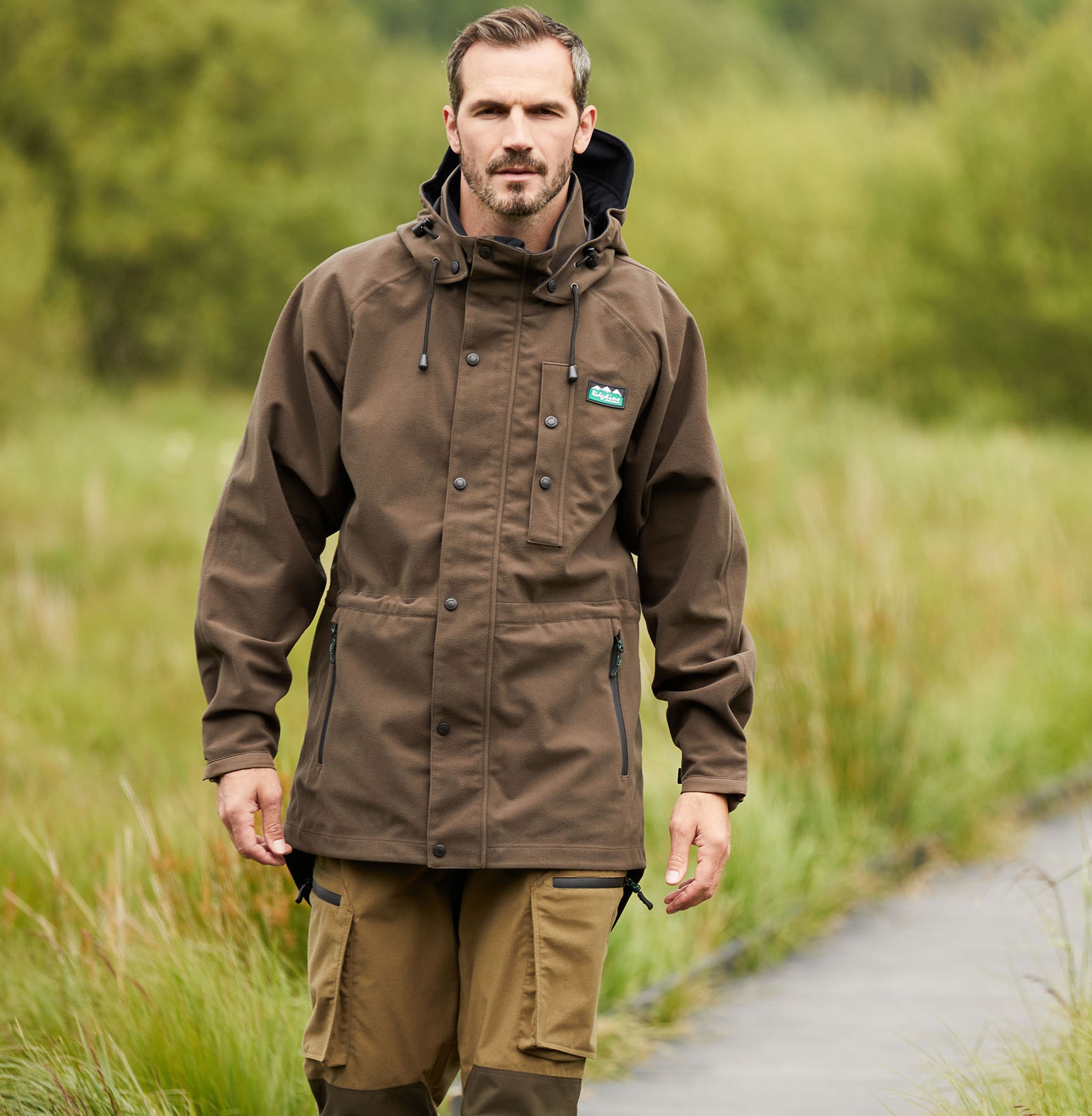 ridgeline monsoon bark classic waterproof jacket