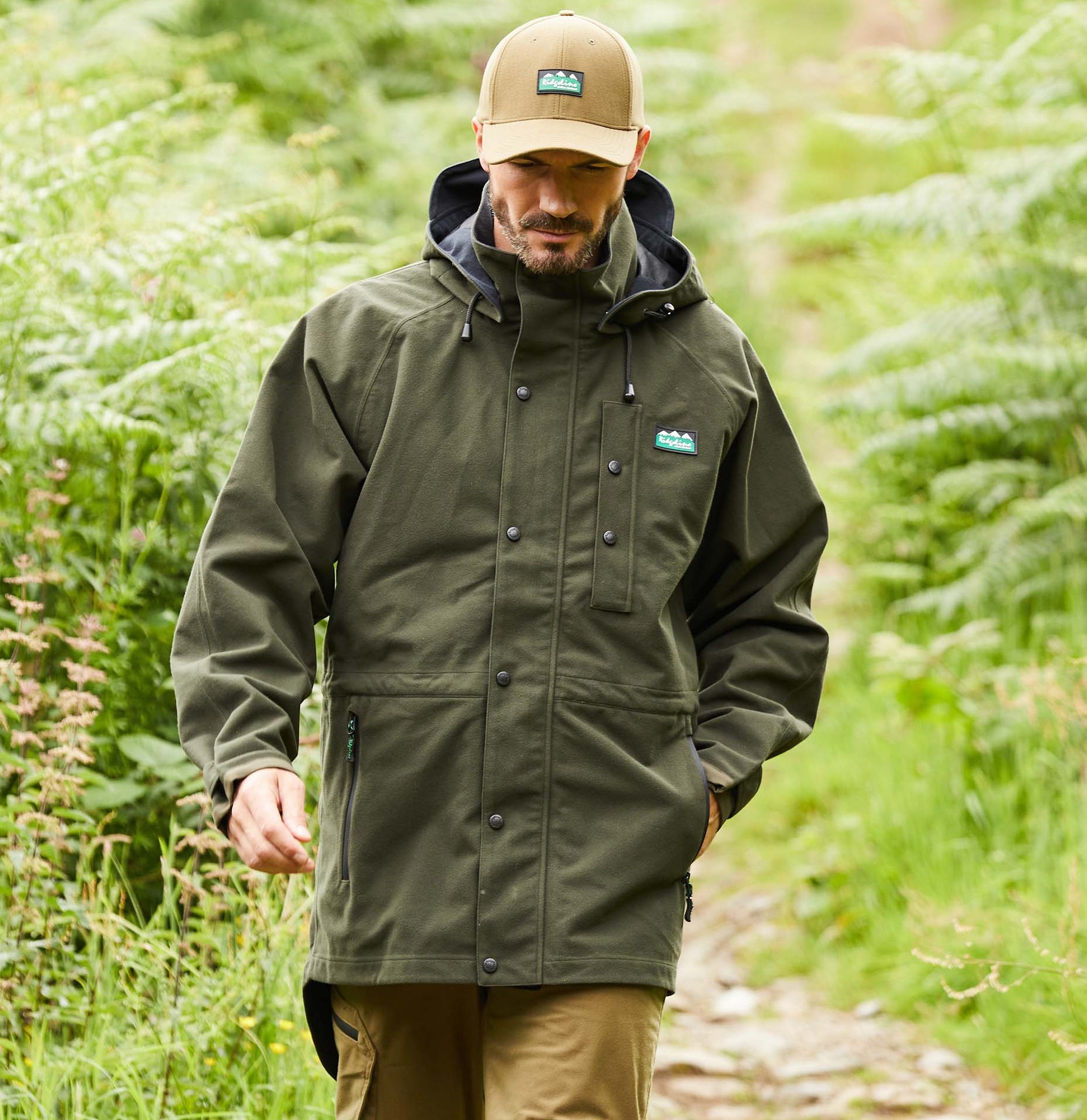 ridgeline monsoon deep forest mens classic jacket