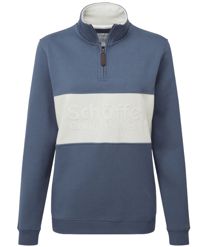 schoffel st agnes vintage navy sweatshirt