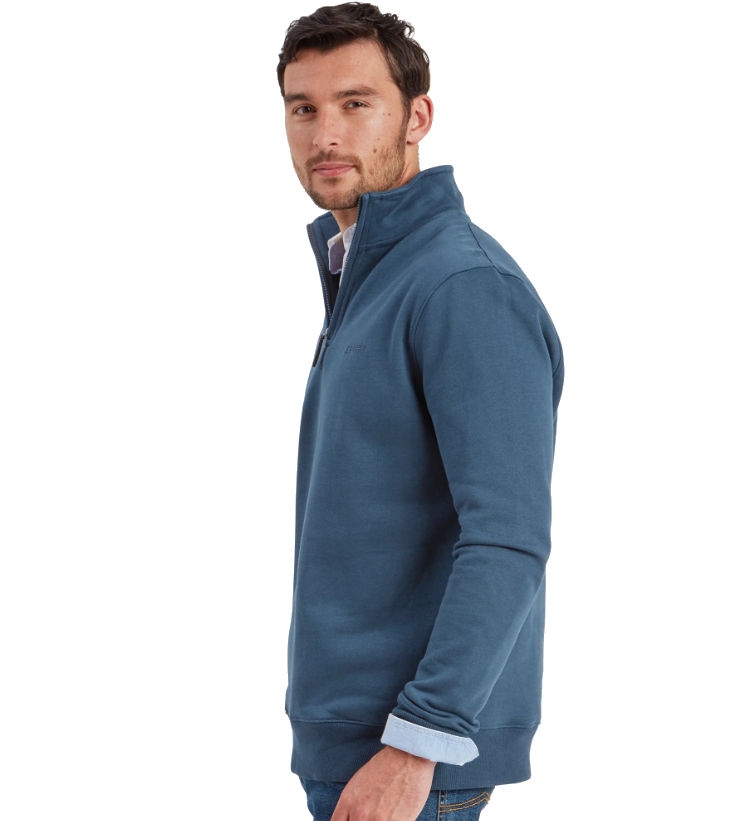 schoffel st merryn quarter zip petrol blue