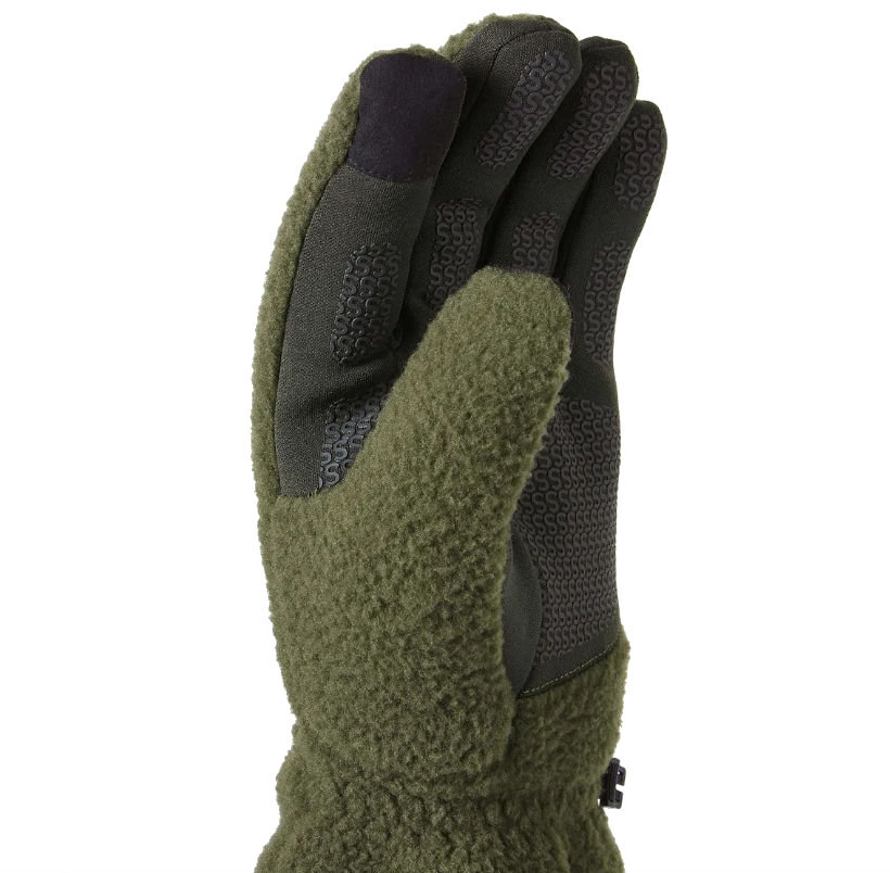 sealskinz hoveton sherpa fleece gloves olive