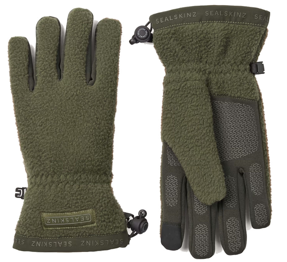 sealskinz sherpa hoveton gloves olive