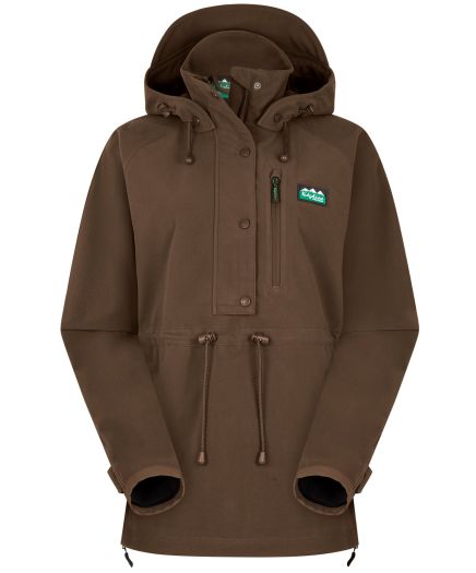 ridgeline monsoon ii classic ladies smock brown bark