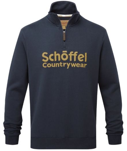 schoffel bude navy sweatshirt